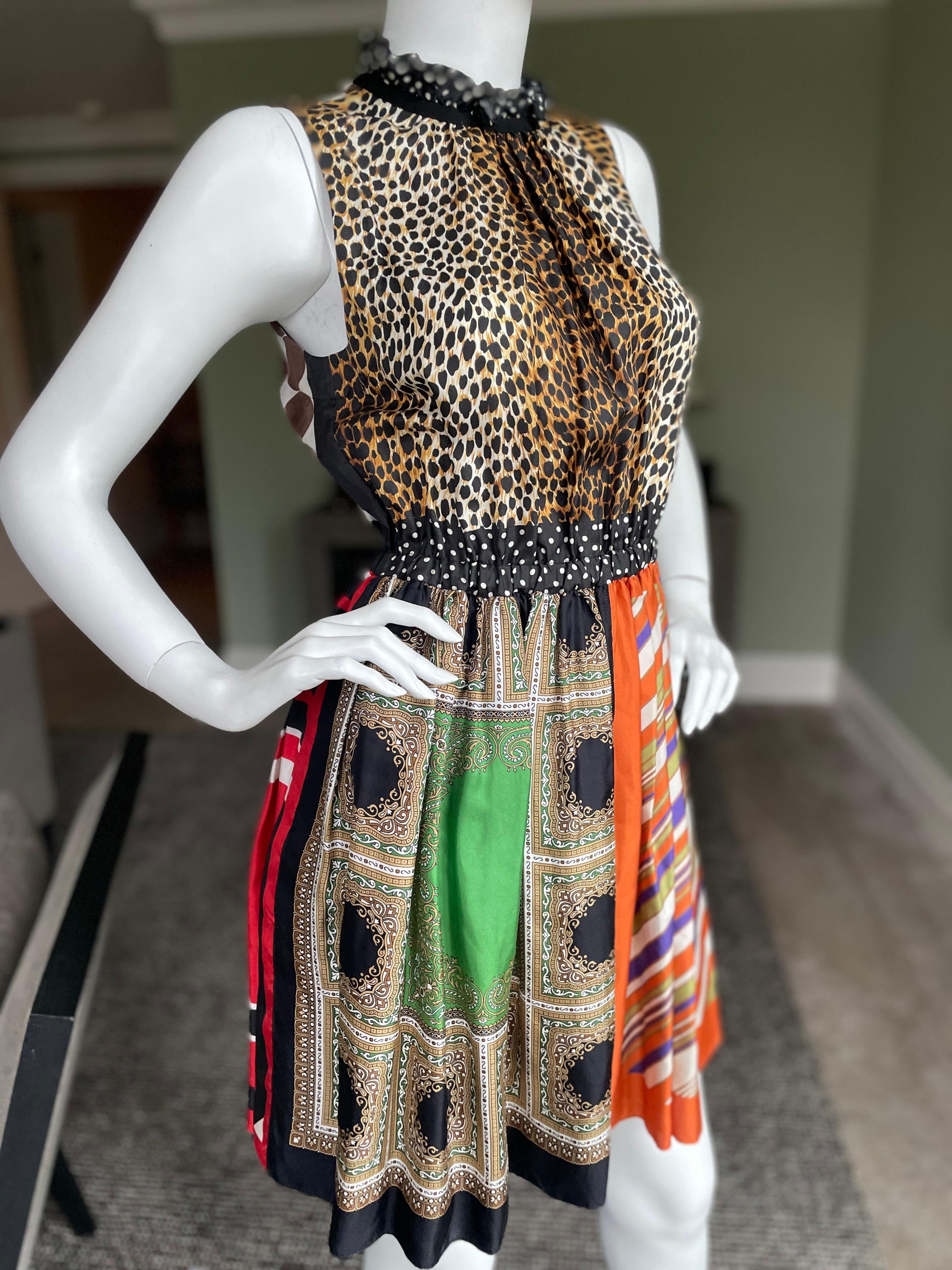 vintage silk dress pattern