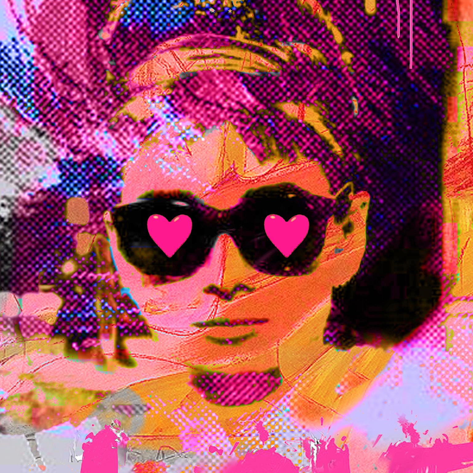 All About Love – Audrey - Painting by Dganit Blechner