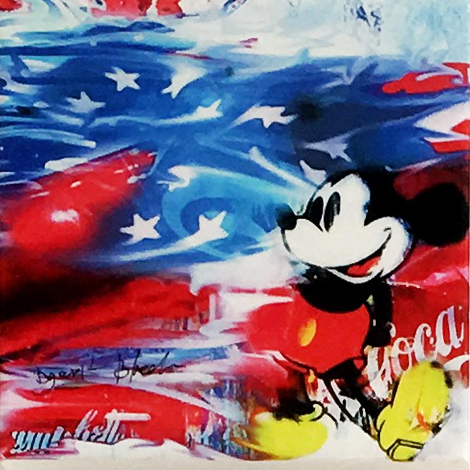 Happy Mouse, Mixed Media  - Mixed Media Art by Dganit Blechner