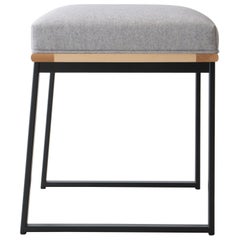 Tabouret de salle à manger DGD, rembourrage en feutre, bouclé ou COM, fabriqué aux États-Unis