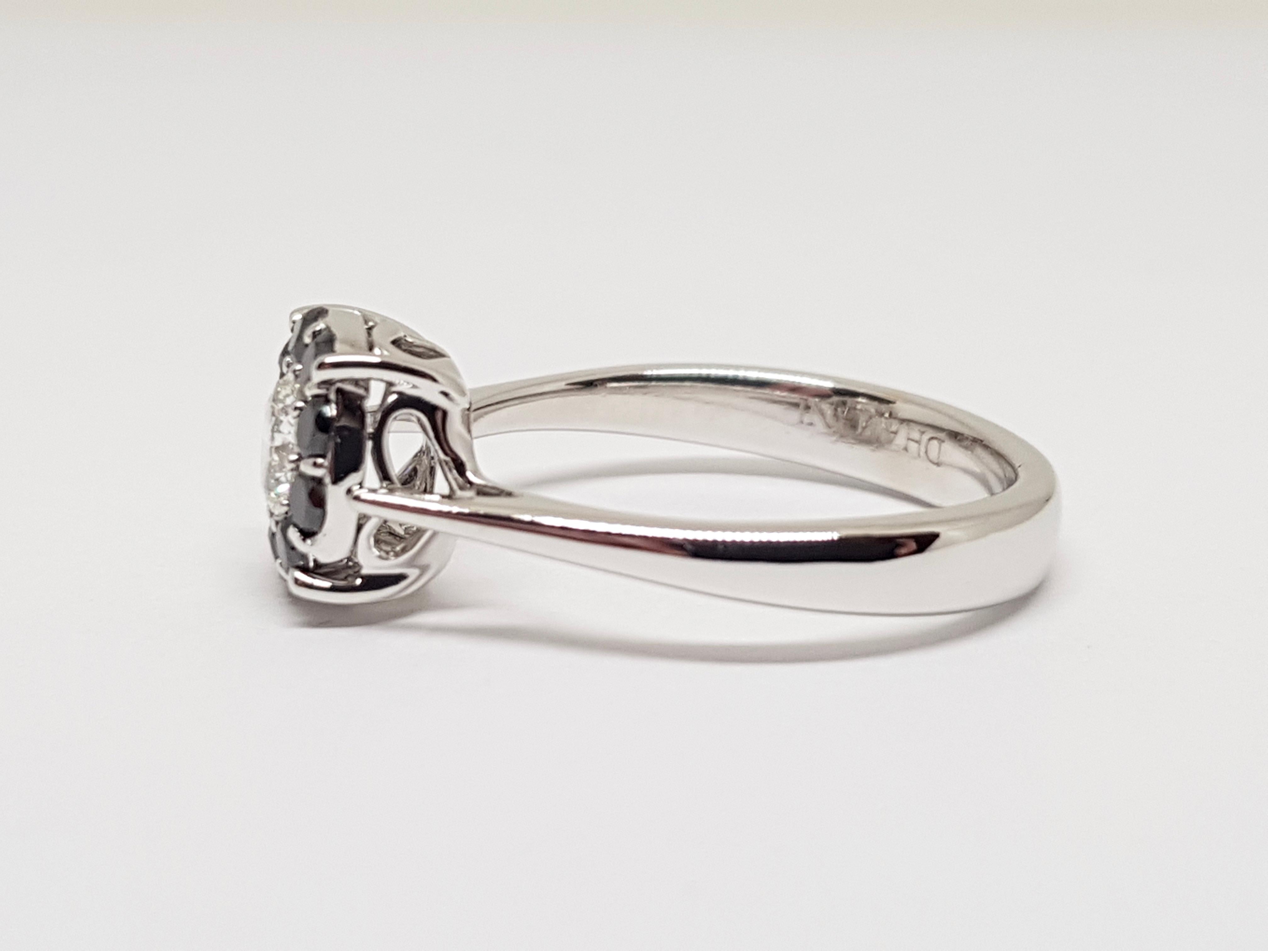 Women's or Men's Dhamani Diamond Engagement Ring For Sale