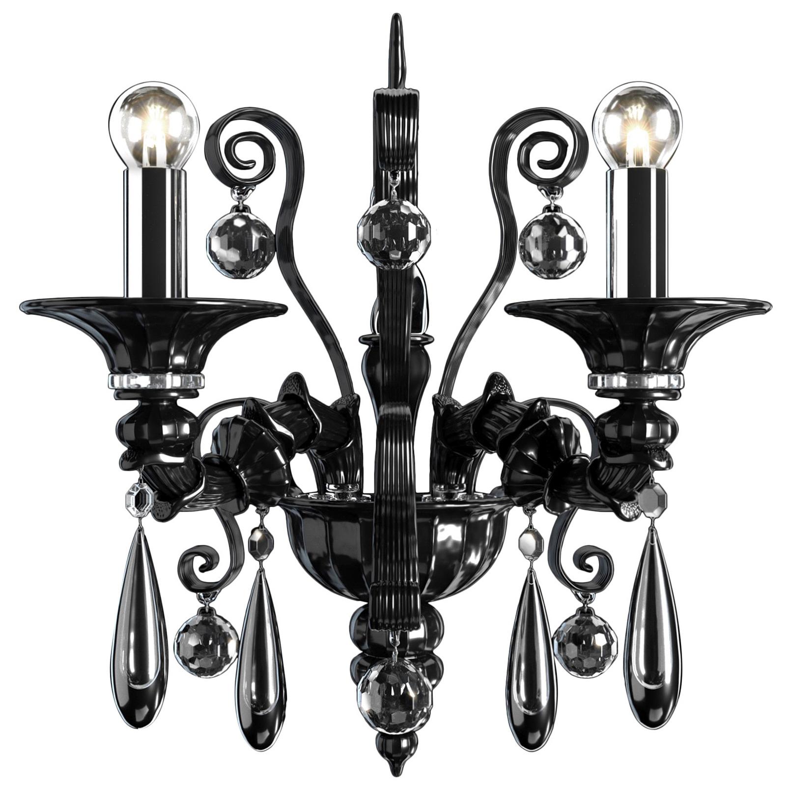 Dhamar 5596 02 Wall Sconce in Glass, by Barovier&Toso