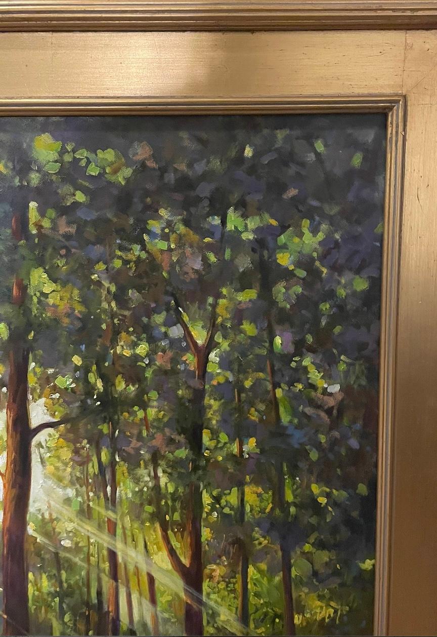 Landschaft – Painting von Dhamin Jassim