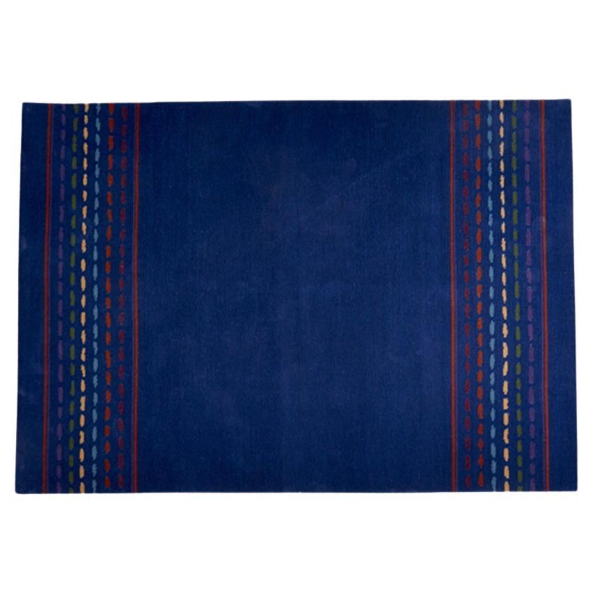 Handgeknüpfter Eco-Luxury-Teppich „Dhanu“ aus nachhaltiger Wolle, Maße 170 x 240 cm im Angebot