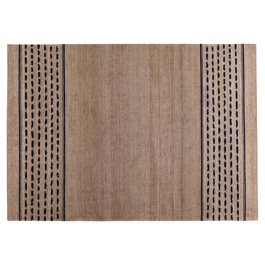 Handgeknüpfter Teppich „Dhanu“ aus nachhaltiger Wolle und Allo, 170 x 240 cm im Angebot