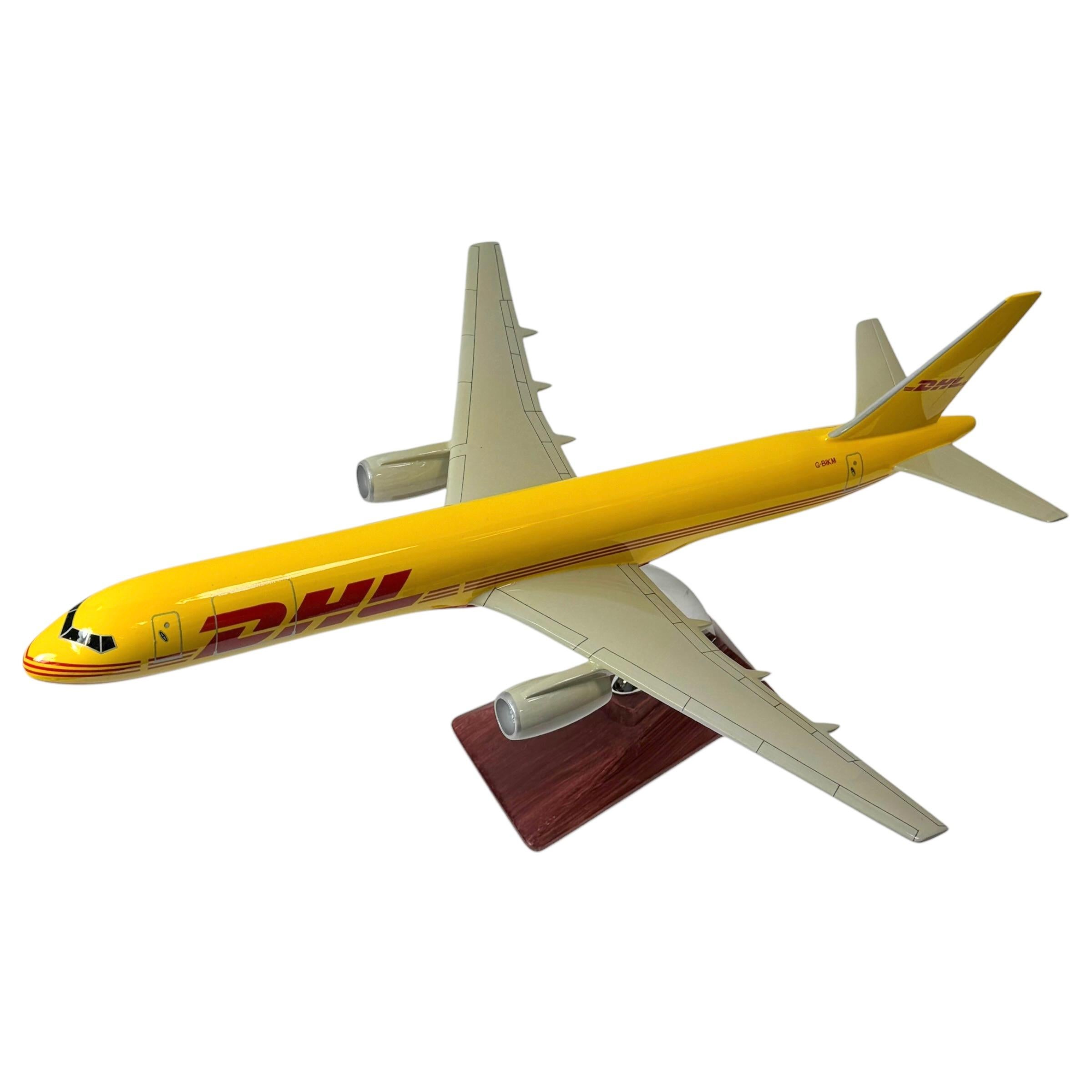 DHL - EAT Trasporto aereo europeo Modello in scala Boeing B757-200 G-BIKM In condizioni buone in vendita a Nuernberg, DE