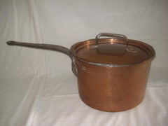 Dh&M, Duparquet, Copper Saucepan. W/ Lid, New York N.Y., 43-45 Wooster Street
