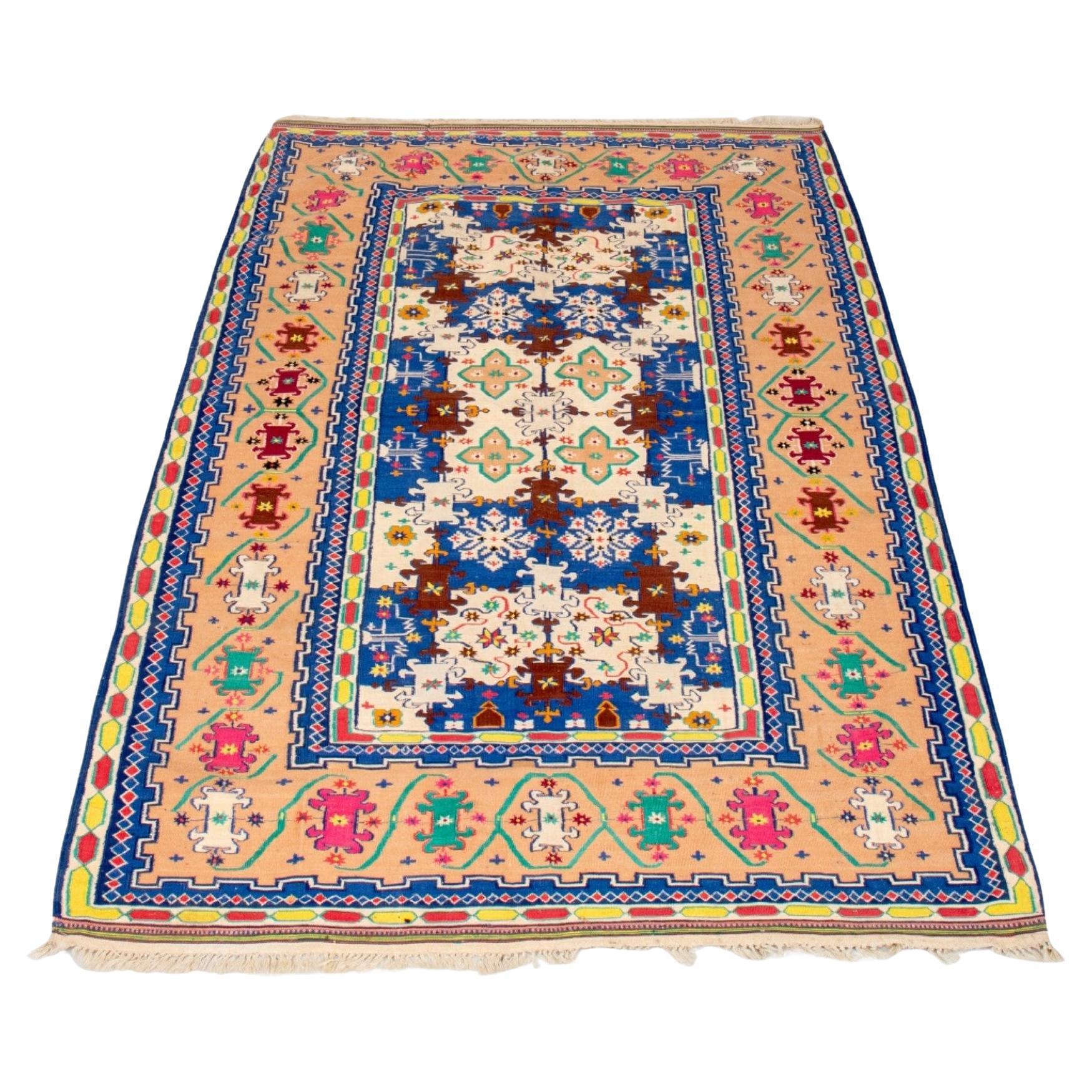 Dhurrie Rug, 7' x 3' 9" For Sale