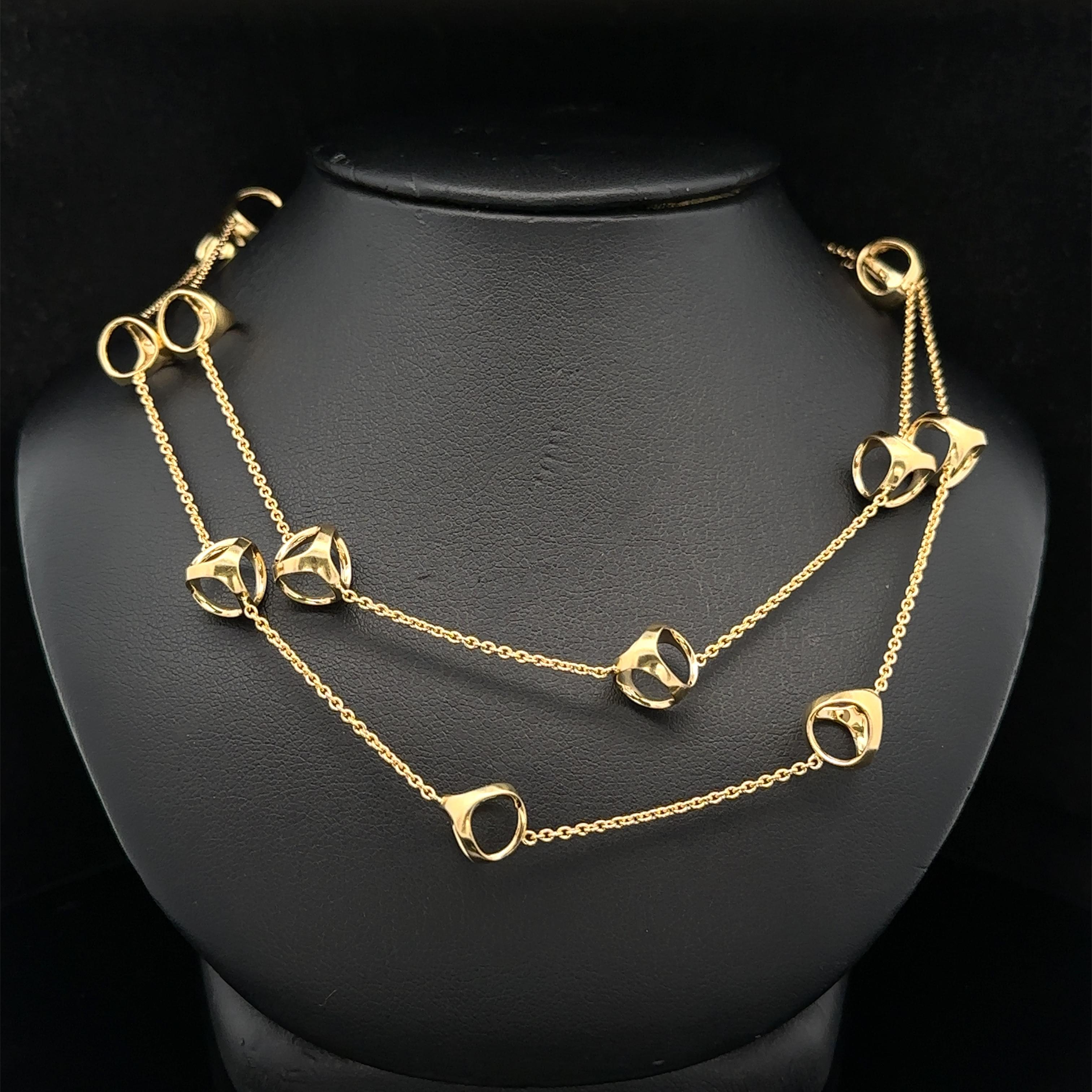 Di Modolo 18k Gelbgold Lange 42