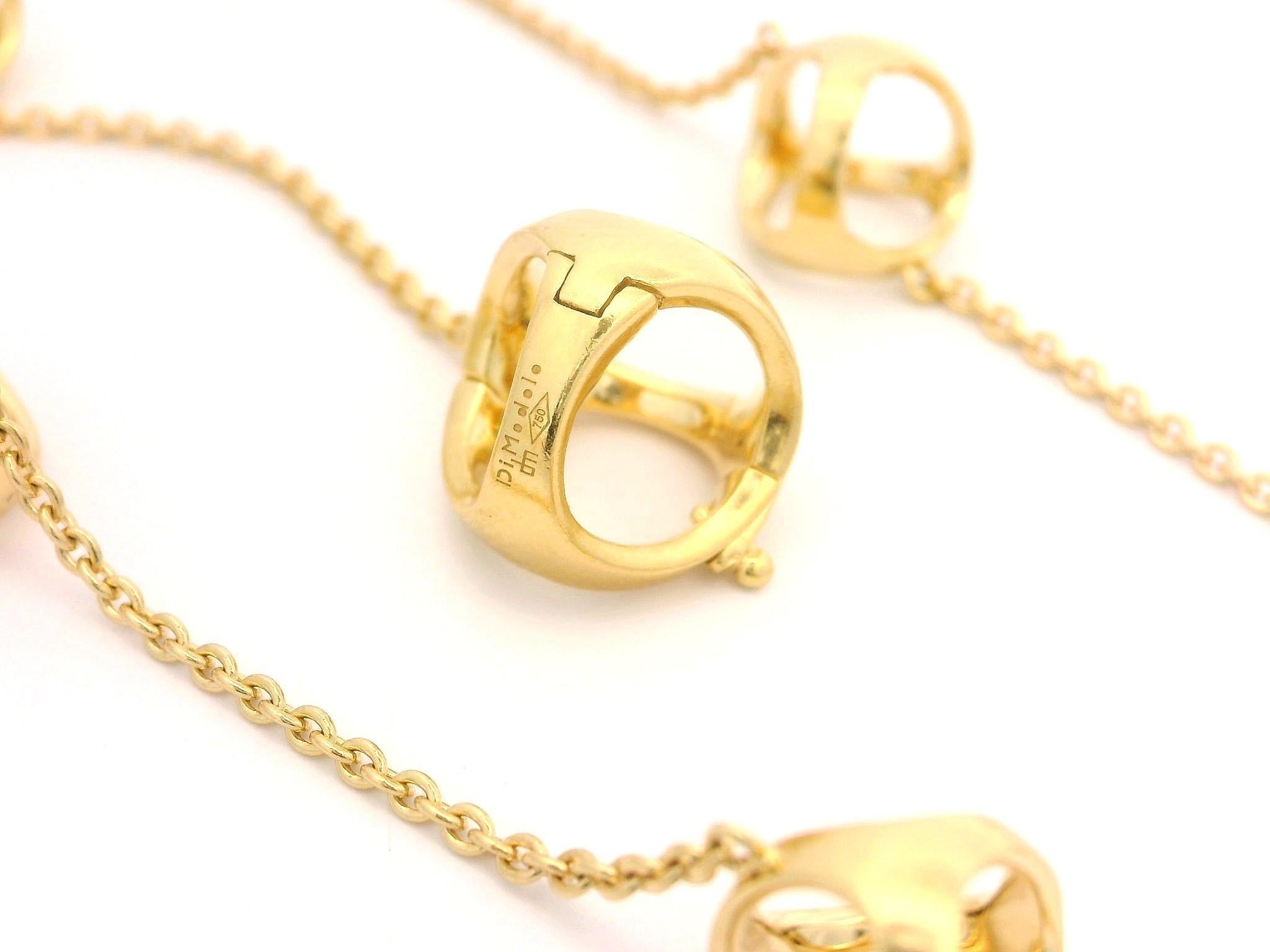 Di Modolo 18k Gelbgold Lange 42