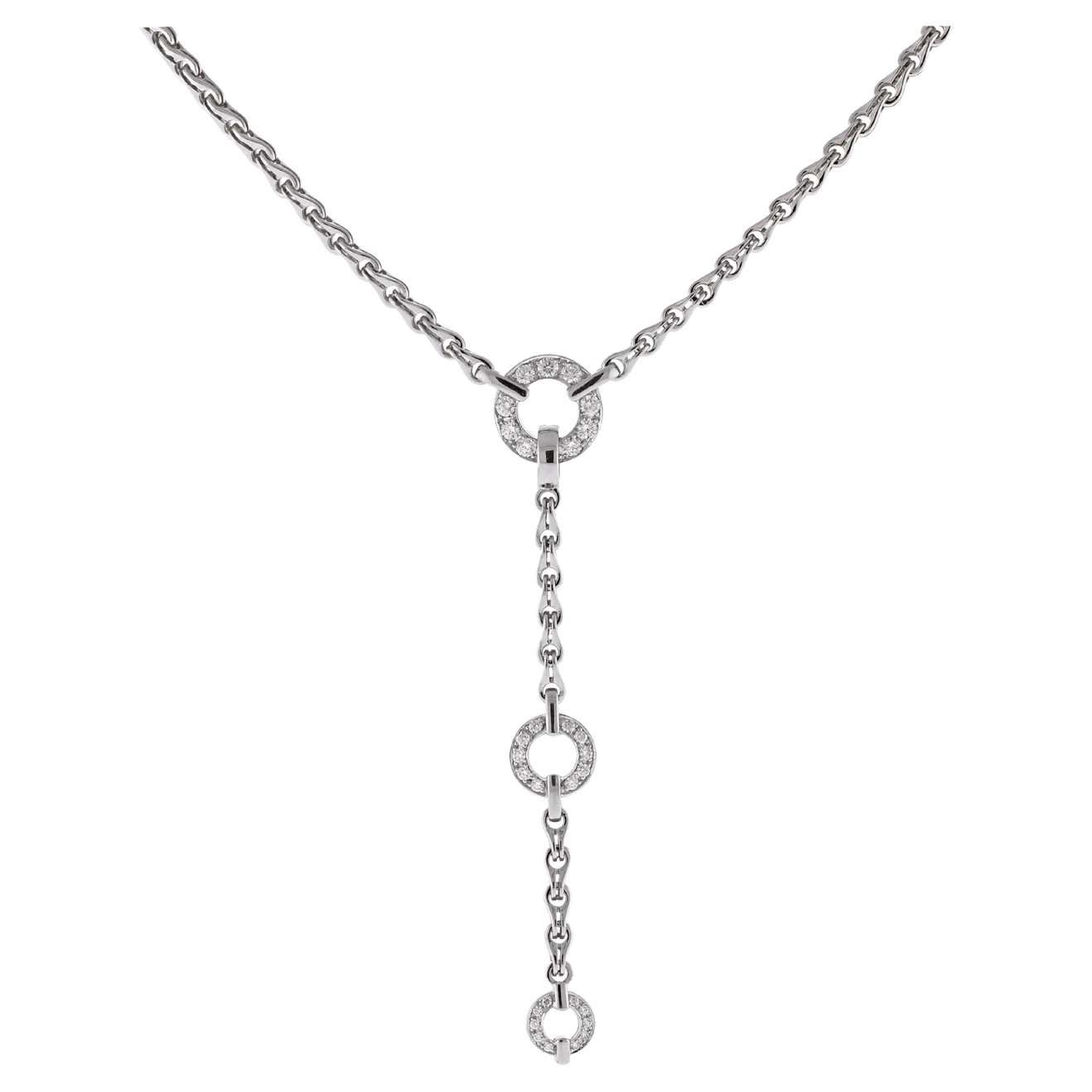 Di Modolo Tempia Diamond 3 Circle Detachable Necklace For Sale at 1stDibs
