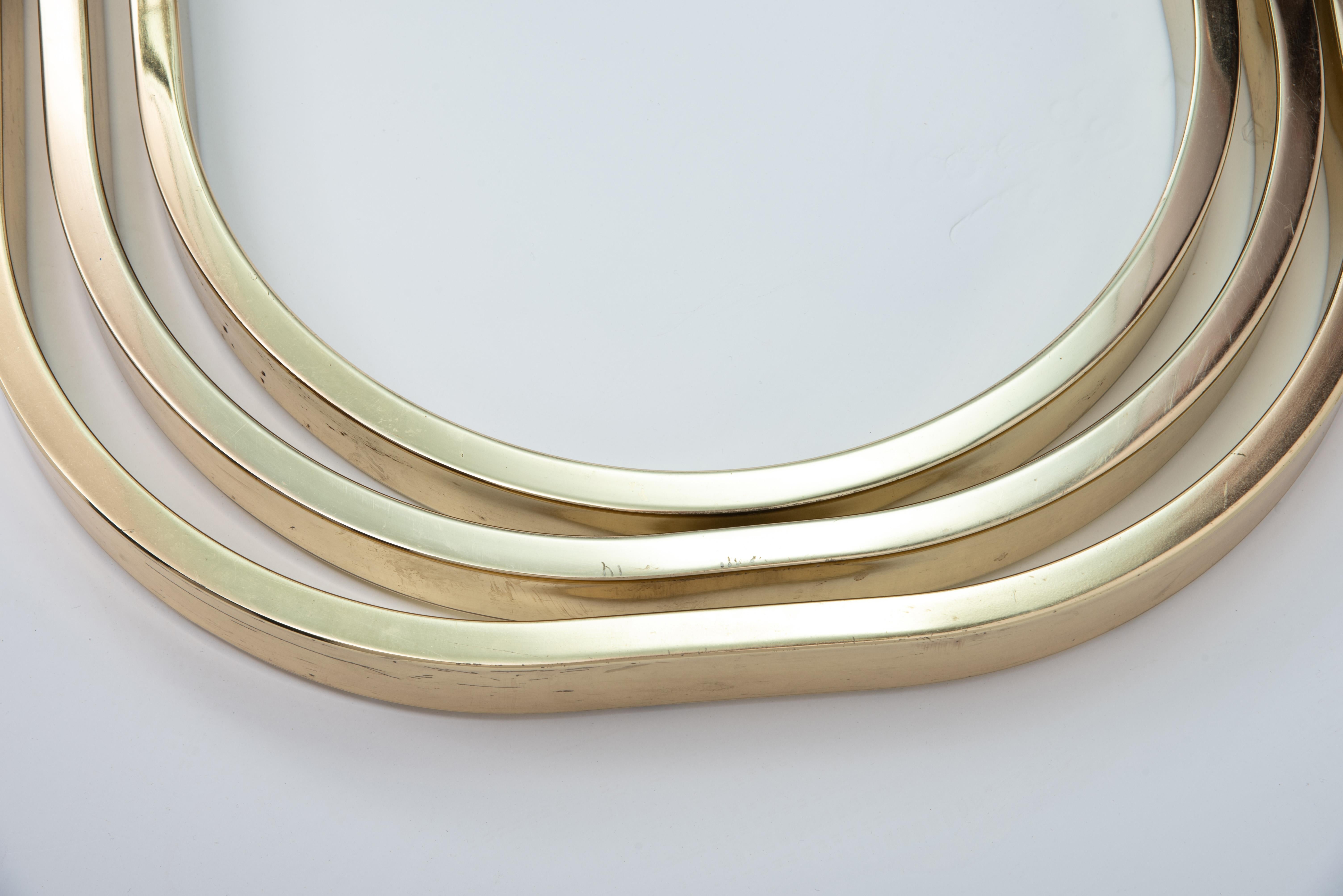 DIA Design Institute America Milo Baughman Nesting Tables Cantilevered Brass For Sale 8