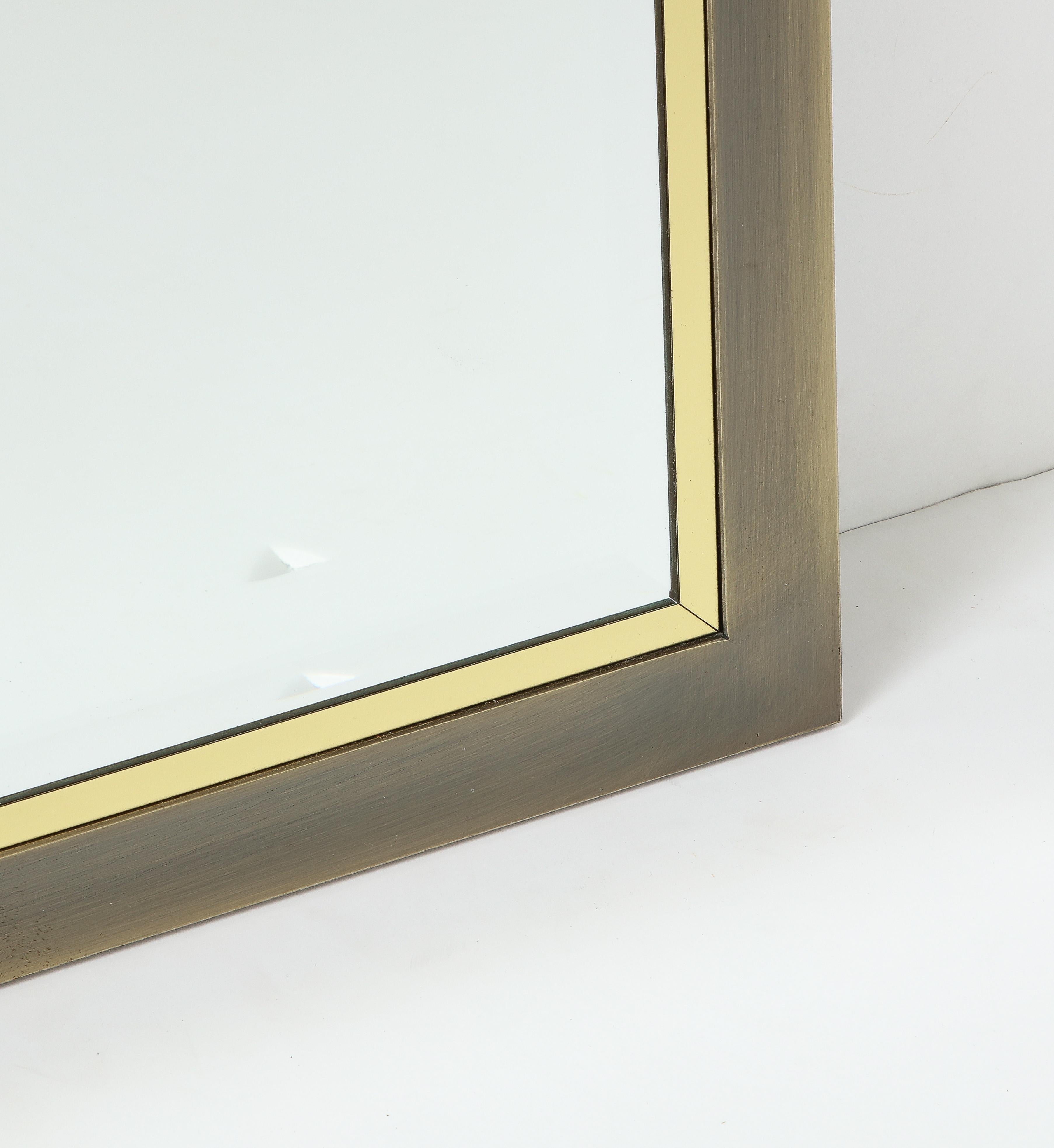 DIA Neoclassical Bronze, Brass Mirror For Sale 3