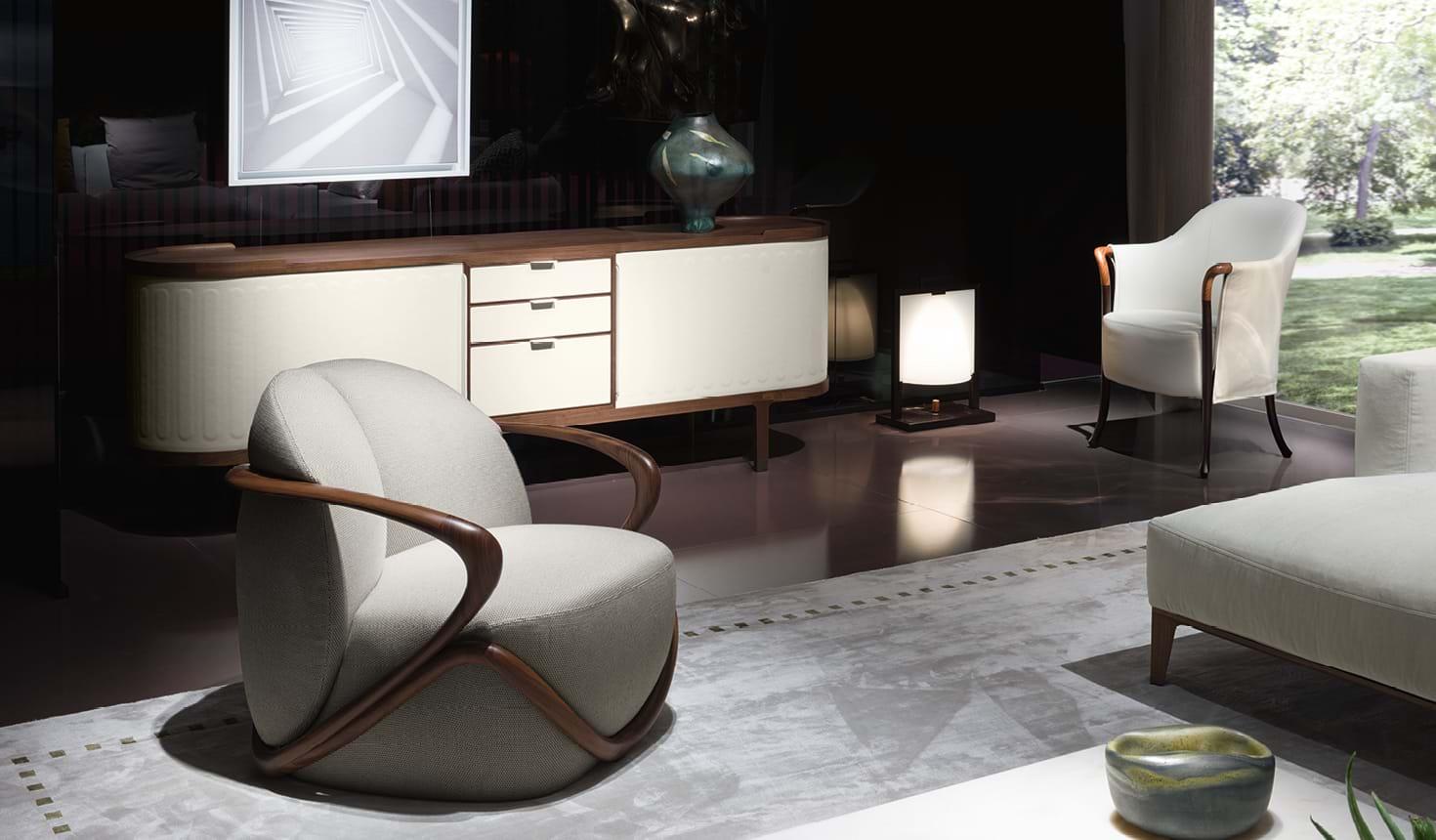 Italiano Credenza Dia disegnata da Chi Wing Lo in vendita
