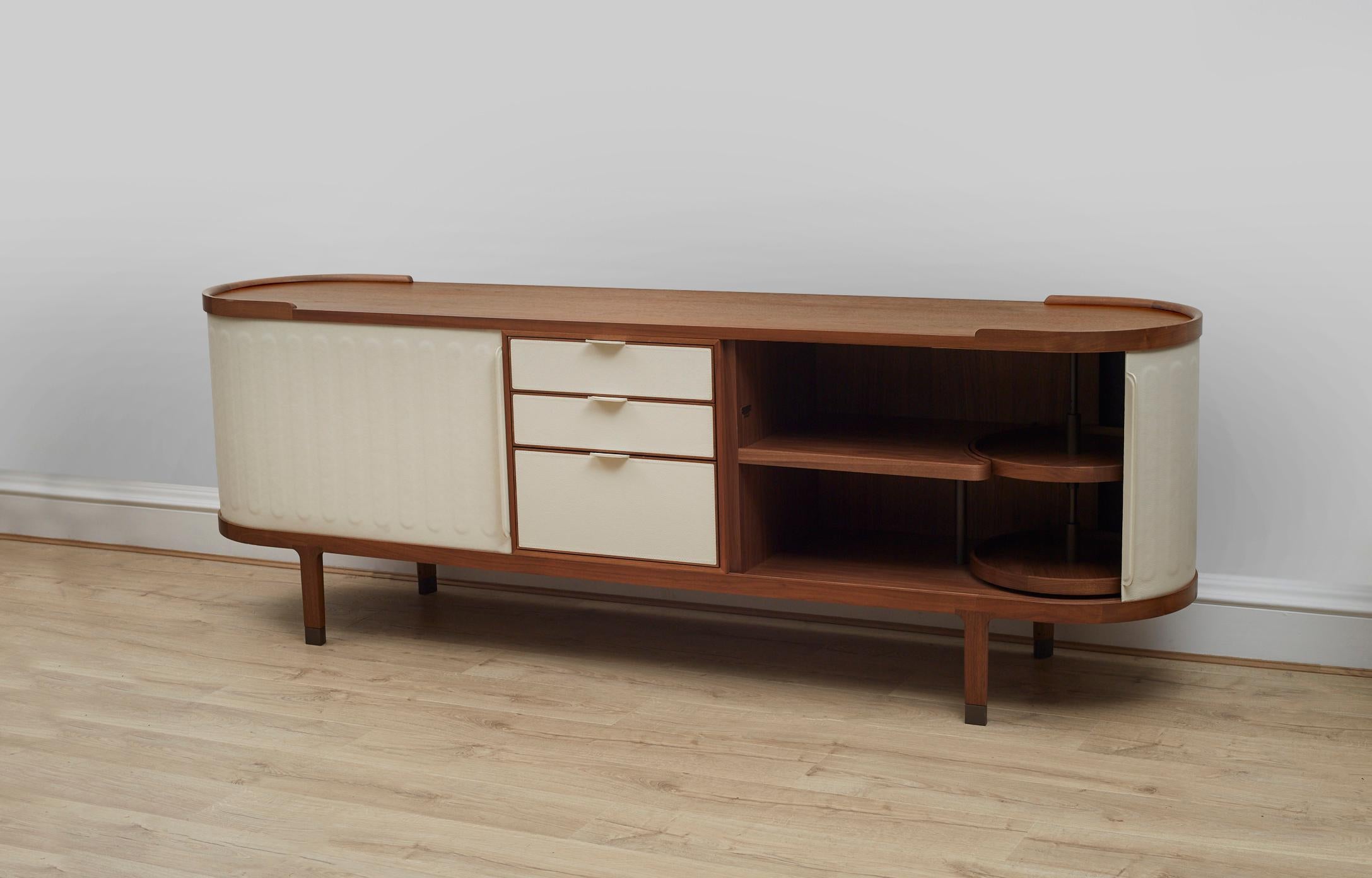Contemporary Dia Sideboard from Giorgetti, designed by Chi Wing Lo