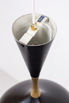 "Diabolo" Ceiling Lamp by Svend Aage Holm Sørensen, ASEA, Denmark, 1950s