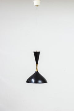 "Diabolo" Ceiling Lamp by Svend Aage Holm Sørensen, ASEA, Denmark, 1950s