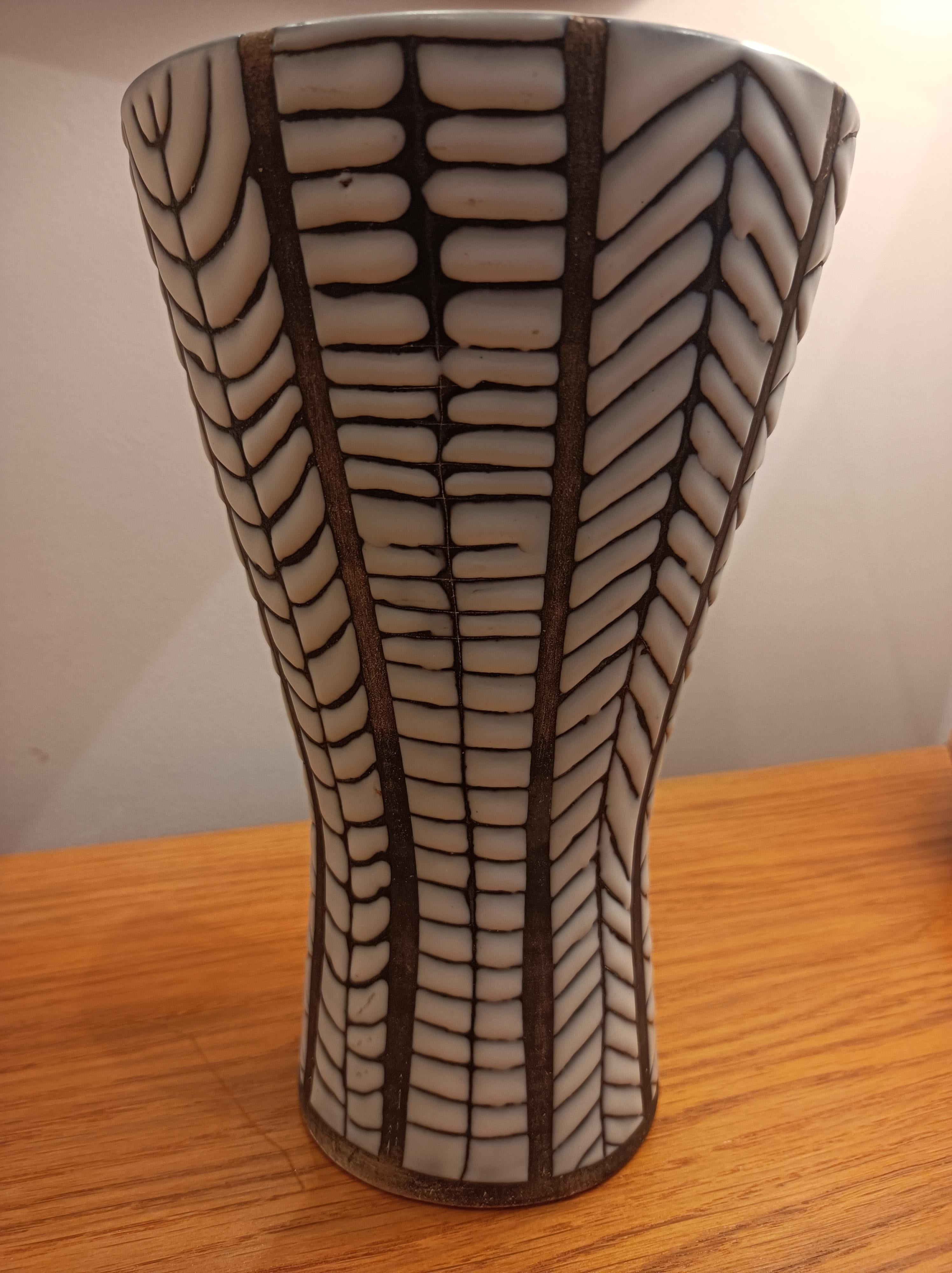 Vase en céramique Diabolo de Roger Capron, France Bon état à Paris, Ile-de-France