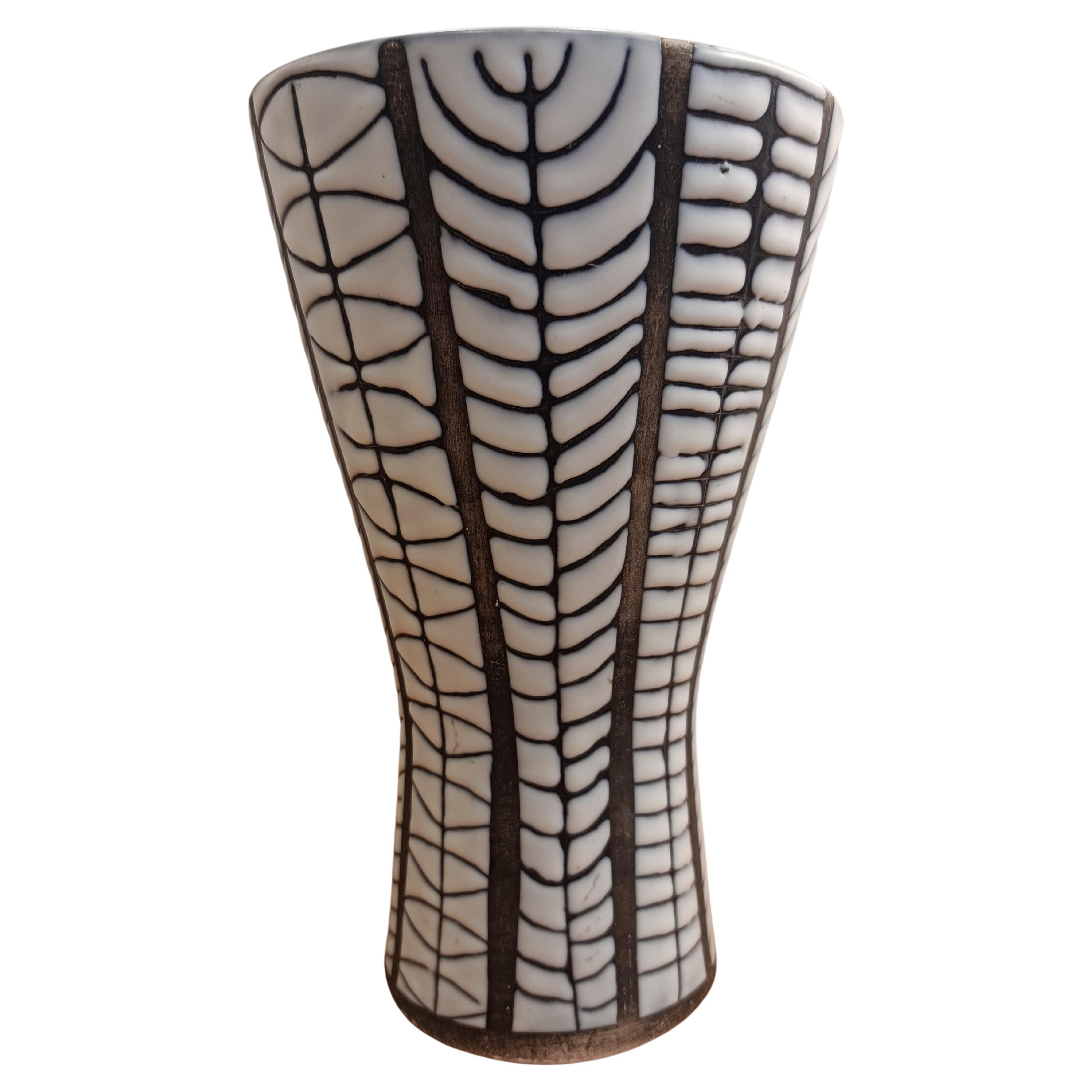 "Diabolo" Ceramic Vase by Roger Capron, France