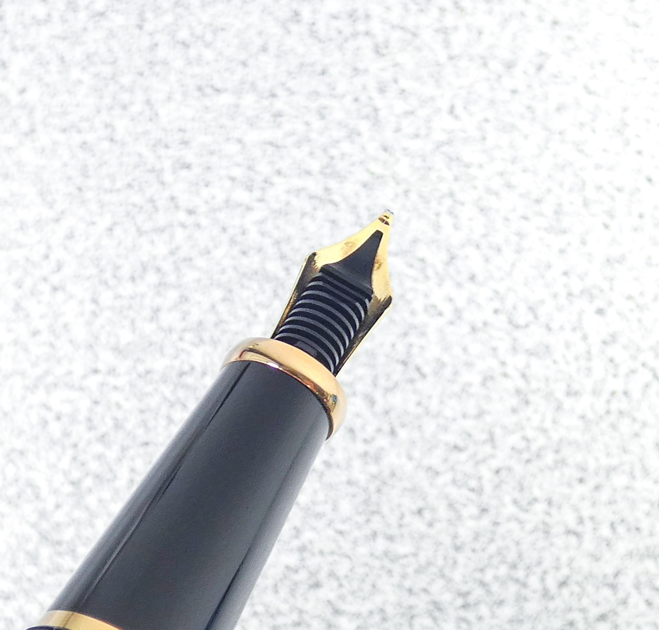 Stylo Plume Stylomine Accomodation Clip - Classique, Plaqué Argent - Stylo Vintage