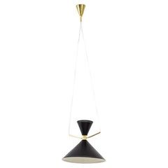 Vintage “Diabolo” lamp attributed to Svend Aage Holm Sørensen