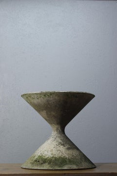 Fioriera Diabolo in fibrocemento di Anton Bee & Willy Guhl anni '70