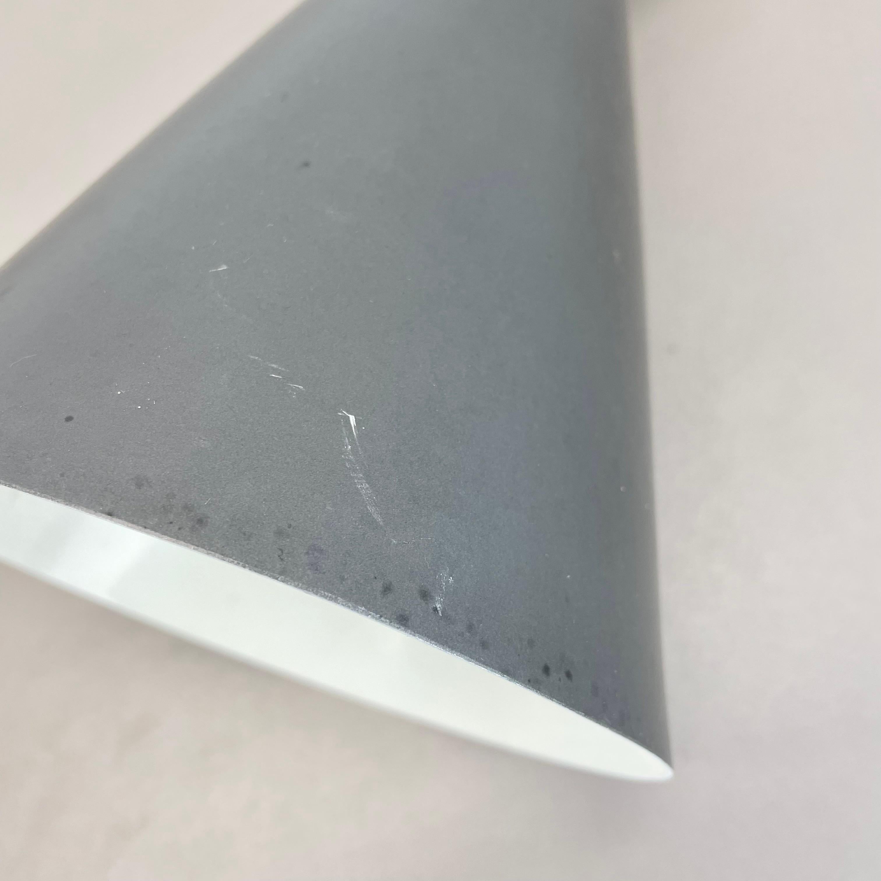 Lampada a sospensione in metallo grigio stile Diabolo Stilnovo di BAG TURGI, Svizzera 1950 in vendita 8