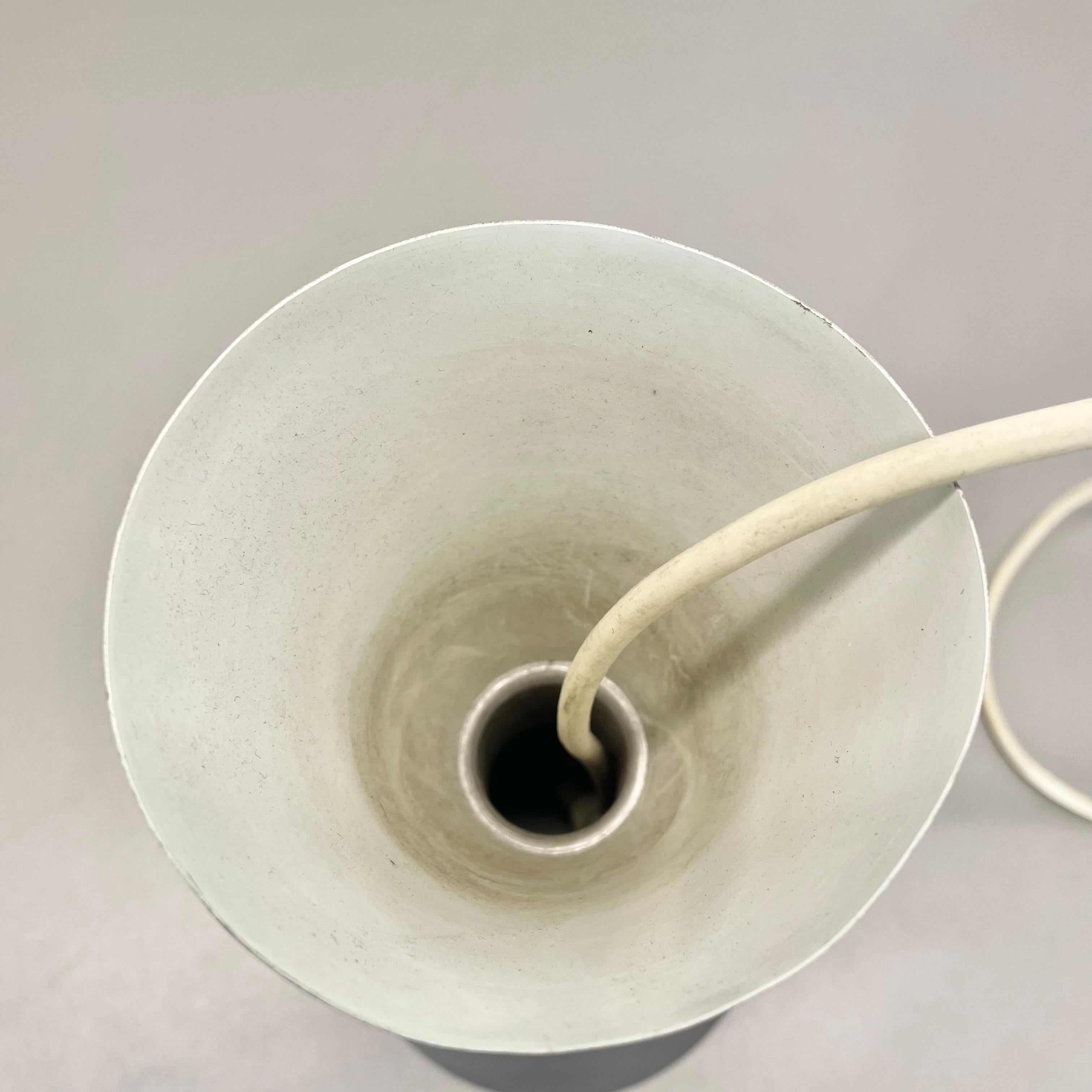 Lampada a sospensione in metallo grigio stile Diabolo Stilnovo di BAG TURGI, Svizzera 1950 in vendita 2