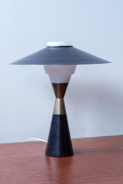 "Diabolo" Stilnovo style table lamp by Svend Aage Holm Sørensen, Denmark 1950s