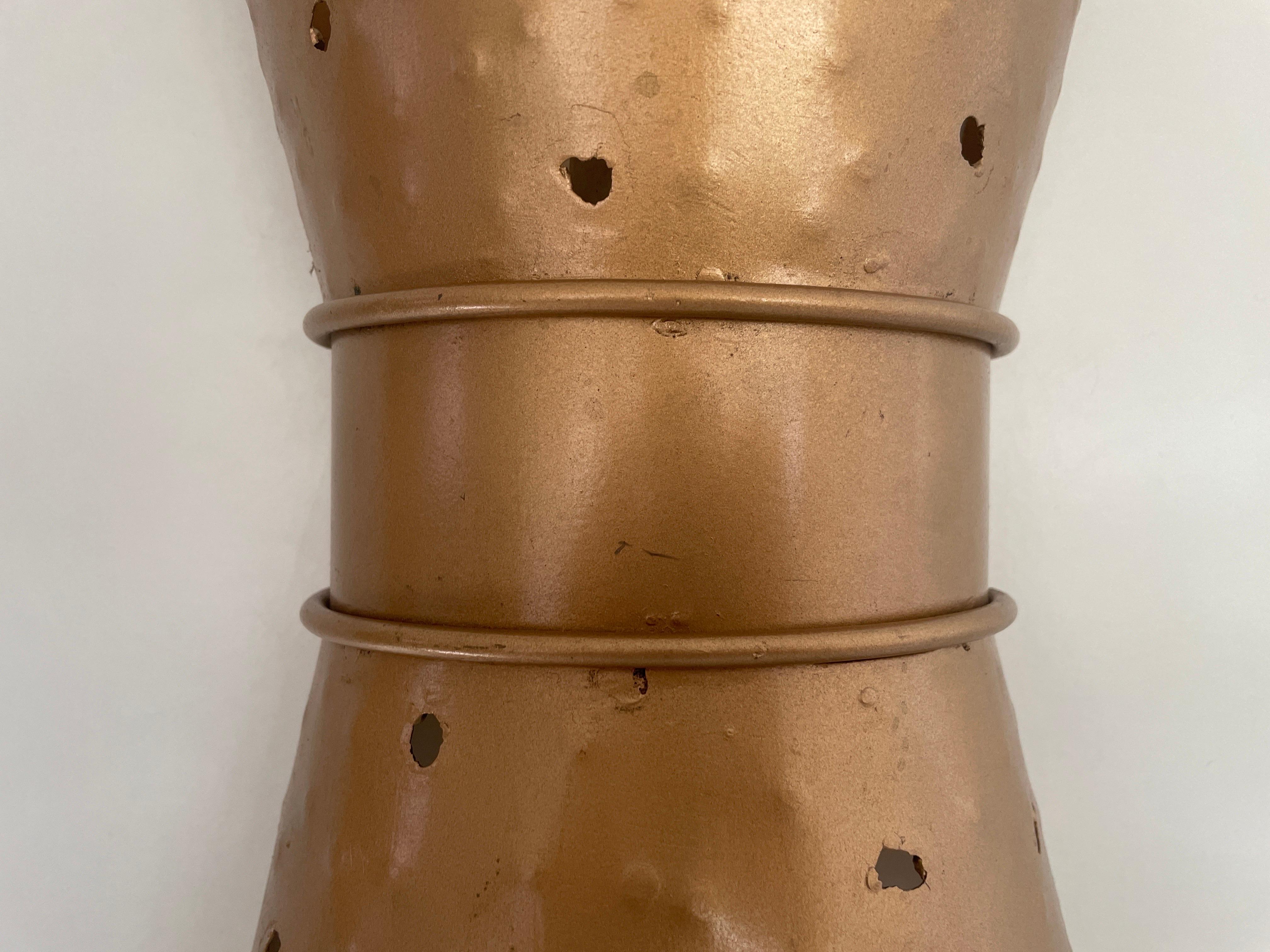 Fin du 20e siècle Paire d'appliques fabriquées à la main de style Diabolo, 1970, Allemagne en vente