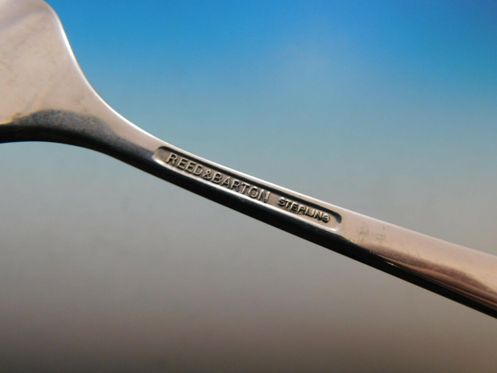 Mid-20th Century Diadem by Reed and Barton Sterling Silver Flatware Set for 12 Service 75 Pieces