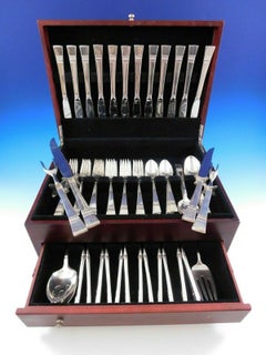 Diadem by Reed and Barton Sterling Silver Flatware Set for 12 Service 79 Pieces