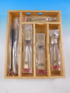 Diadem by Reed and Barton Sterling Silver Flatware Set for 4 Service 17 Pcs New
