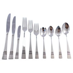 Diadem by Reed and Barton Sterling Silver Flatware Set Service 120 pcs Dinner