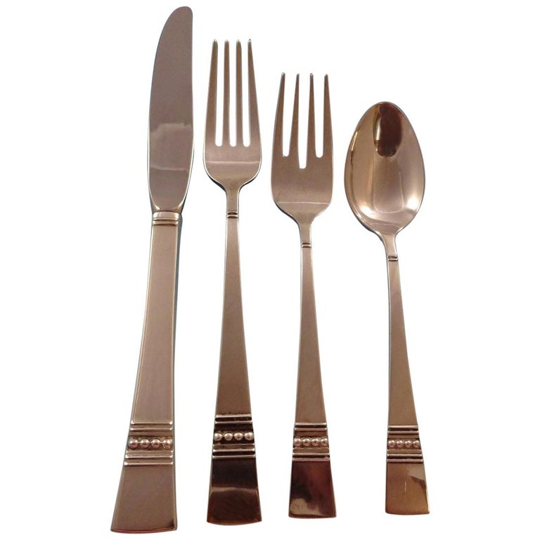 Diadem by Reed and Barton Sterling Silver Flatware Service Set 36 Pc ...