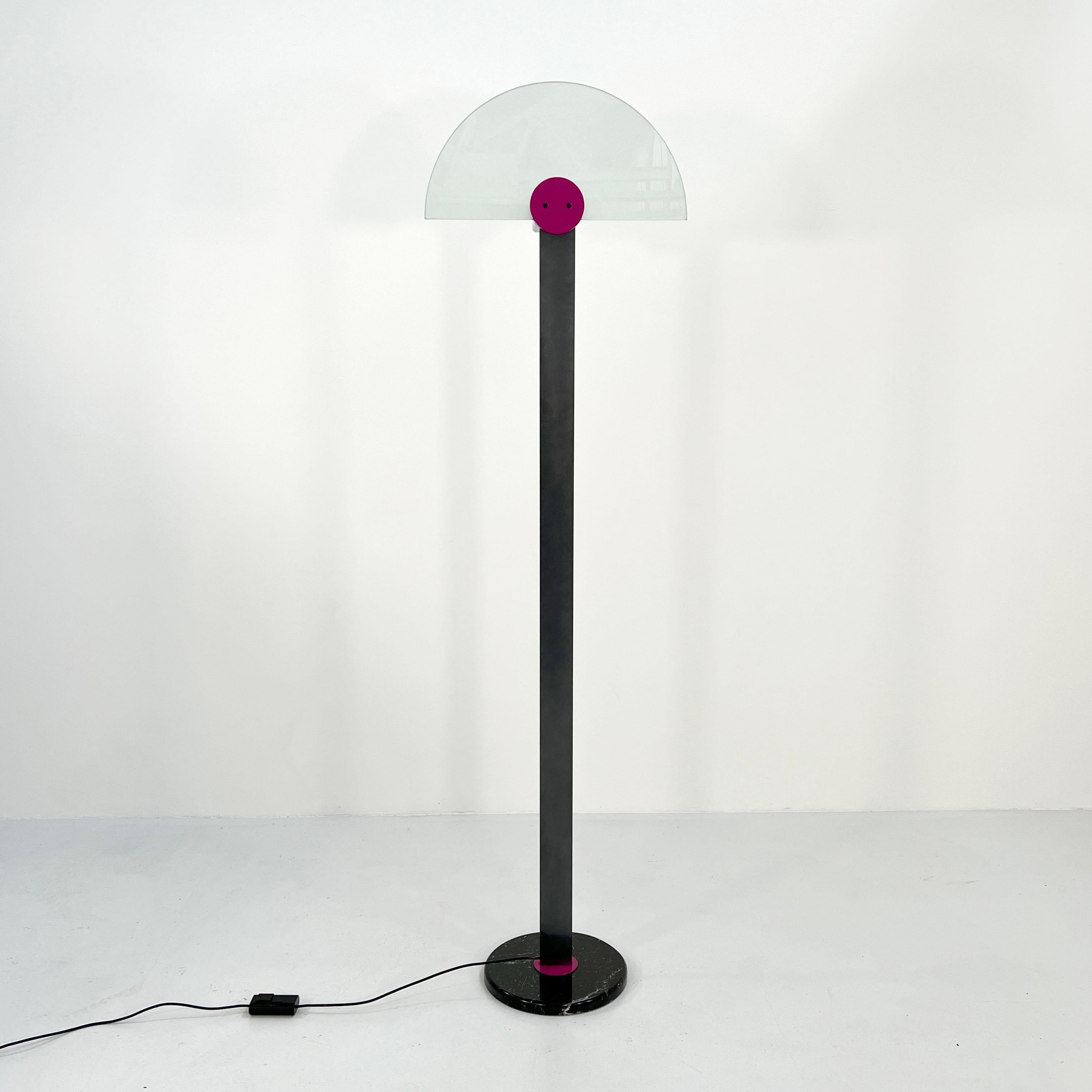 Diadema Floor Lamp by Hans Von Klier for Bilumen, 1980s In Good Condition In Ixelles, Bruxelles