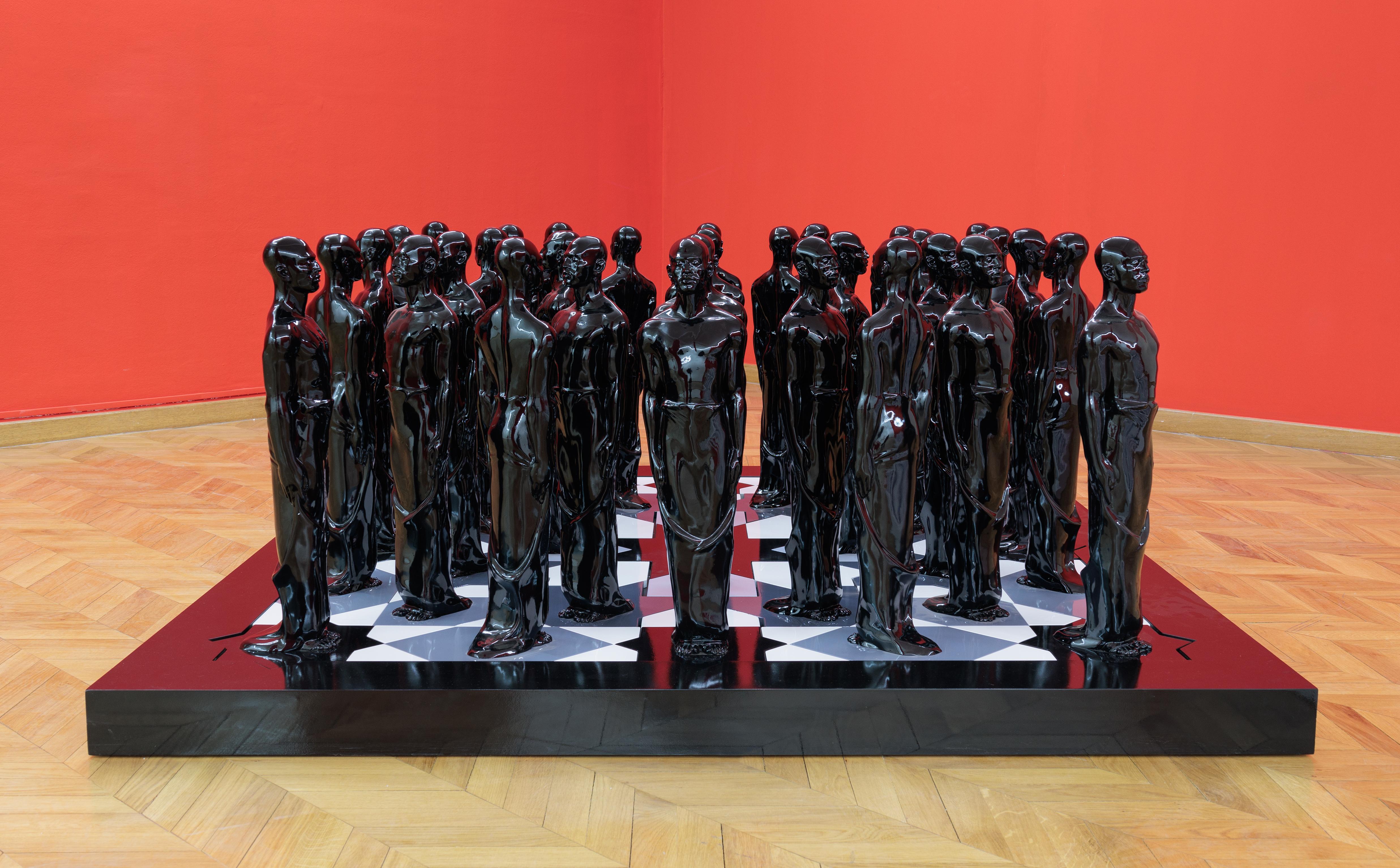 Diadji Diop Figurative Sculpture – Spiritualité III