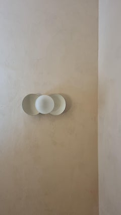 Diaframma wall sconce designed by Gianemilio & Anna Monti for Fontana Arte 1968