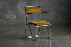 'Diagonaalstoel' Armchair by W.H. Gispen, Netherlands, circa 1930
