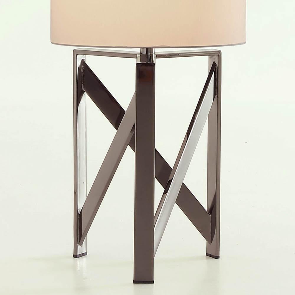Diagonal Dark Table Lamp In New Condition For Sale In Paris, FR