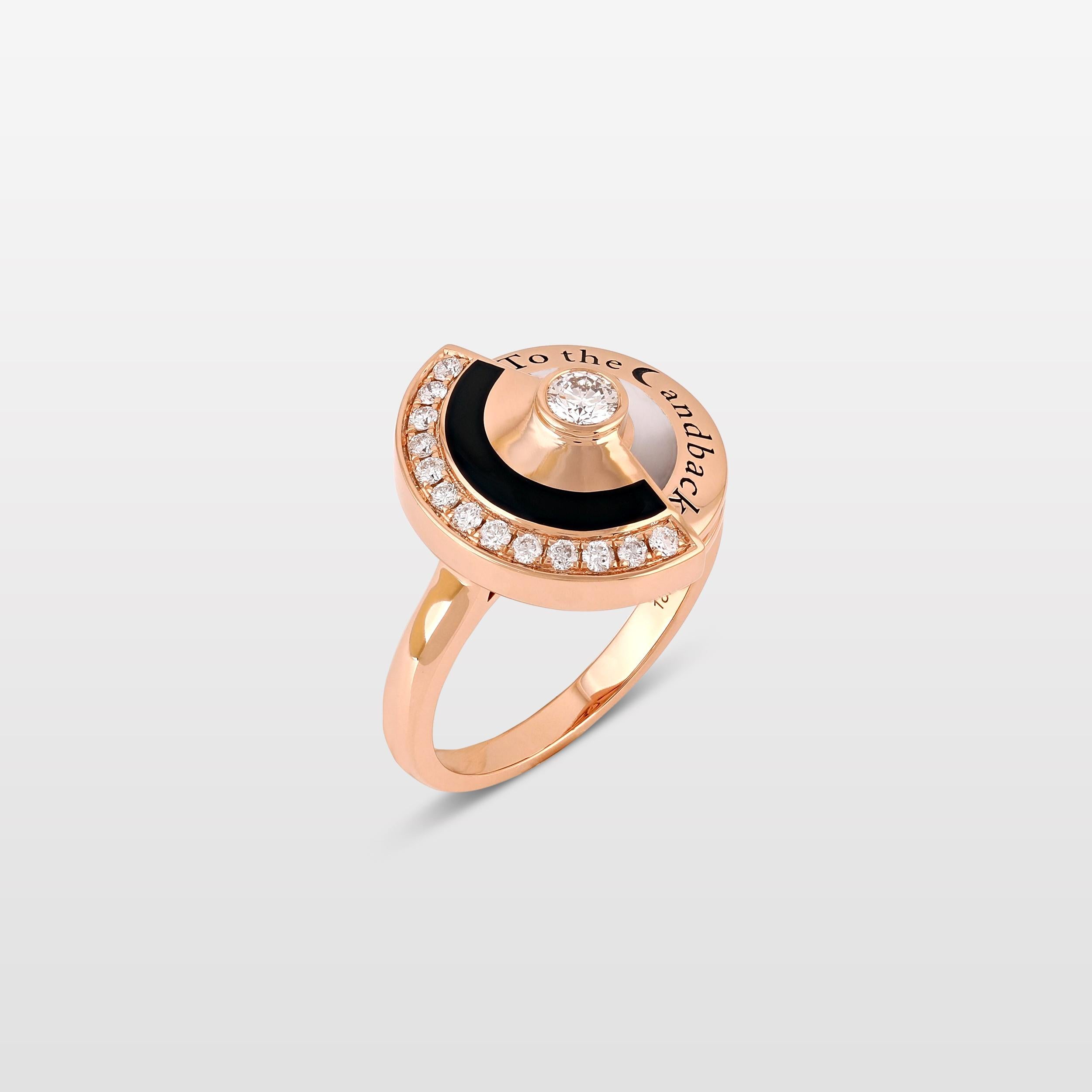 Round Cut Dial-up Diamond Ring For Sale