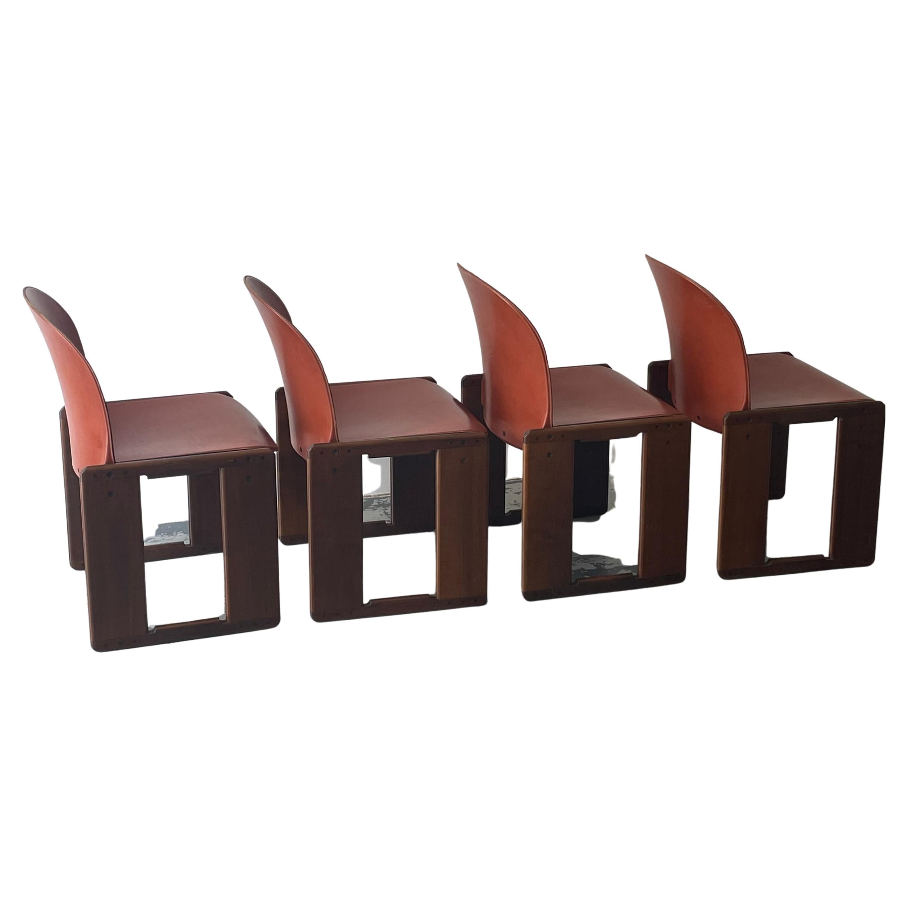 Dialogo Chairs Afra Tobia Scarpa B&B Italia 1970s For Sale