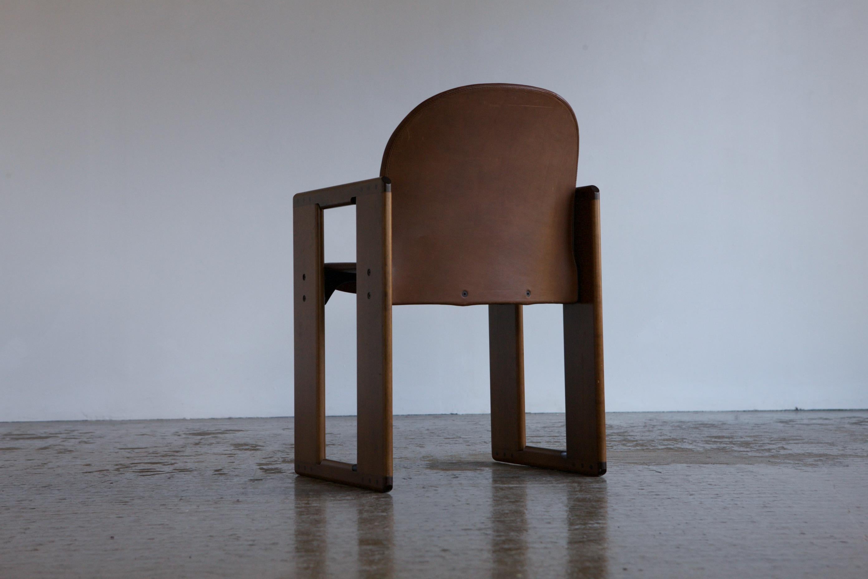 Late 20th Century Dialogo Dining chair by Tobia and Afra Scarpa For Sale