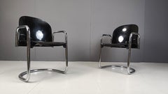 Dialogo dining chairs by Tobia Scarpa, 1970s - set of 2