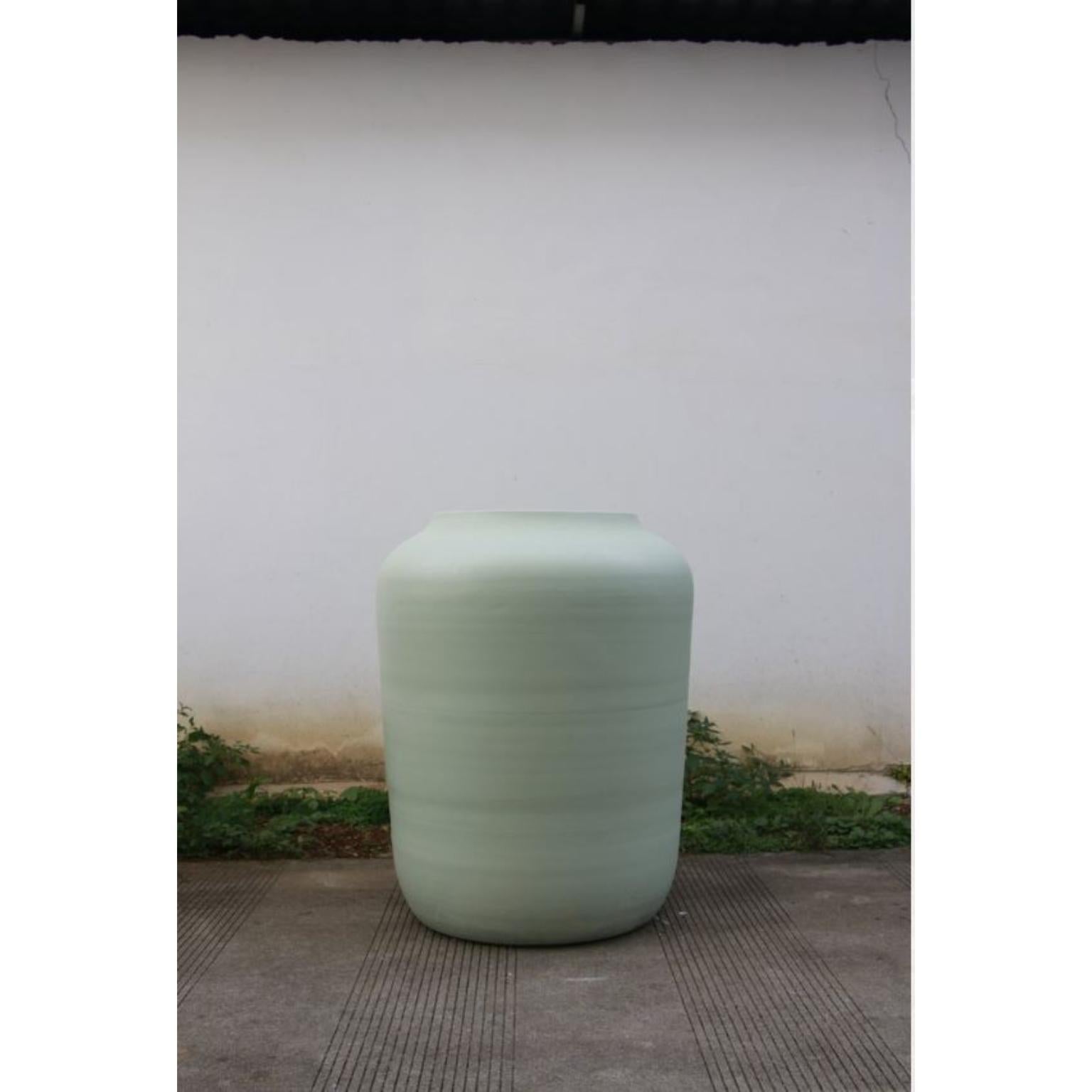 Dialogue Planters M by WL Ceramics
Designer: Lex Pott
Materials: Porcelain
Dimensions: H110 x Ø85 cm

According to Lex Pott, working on this family of planters has been a fascinating process of diving into the ancient craft of wheel throwing. His