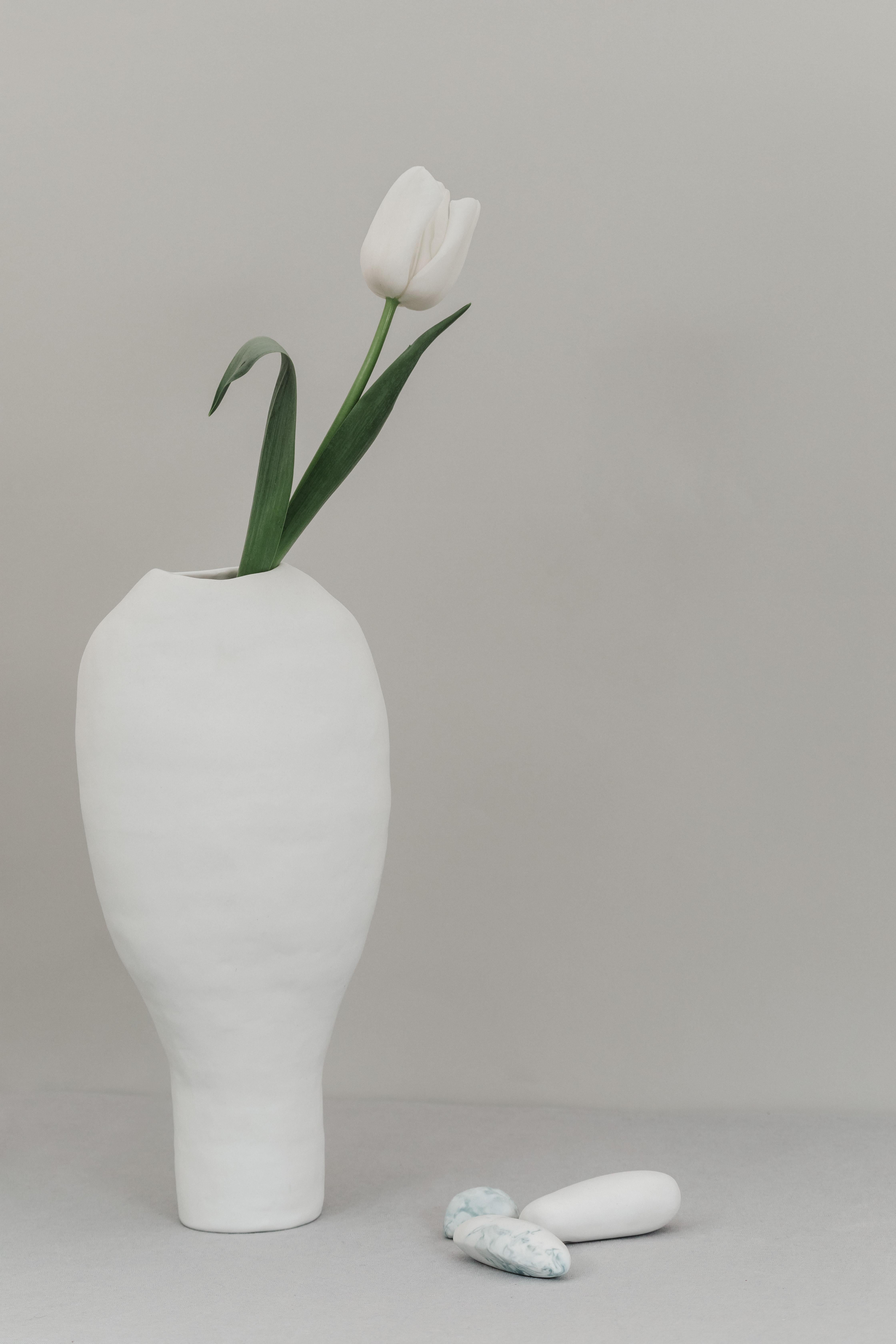 Vases DIALOGUE, vases organiques contemporains en porcelaine faits à la main Neuf - En vente à Firenze, IT