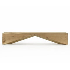 Panchina Diamond in legno massiccio di cedro