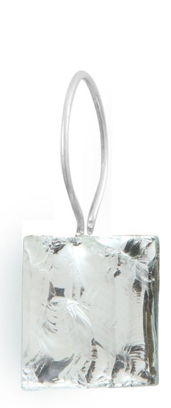 Diamant Brut? Géometric 1 Pair Of Earrings in Silver by Marion Fillancq