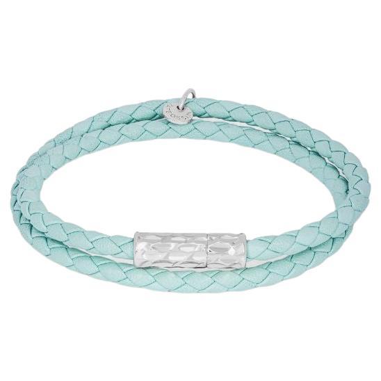 Omega Aqua Sailing Stainless Steel and Brown Leather Bracelet at