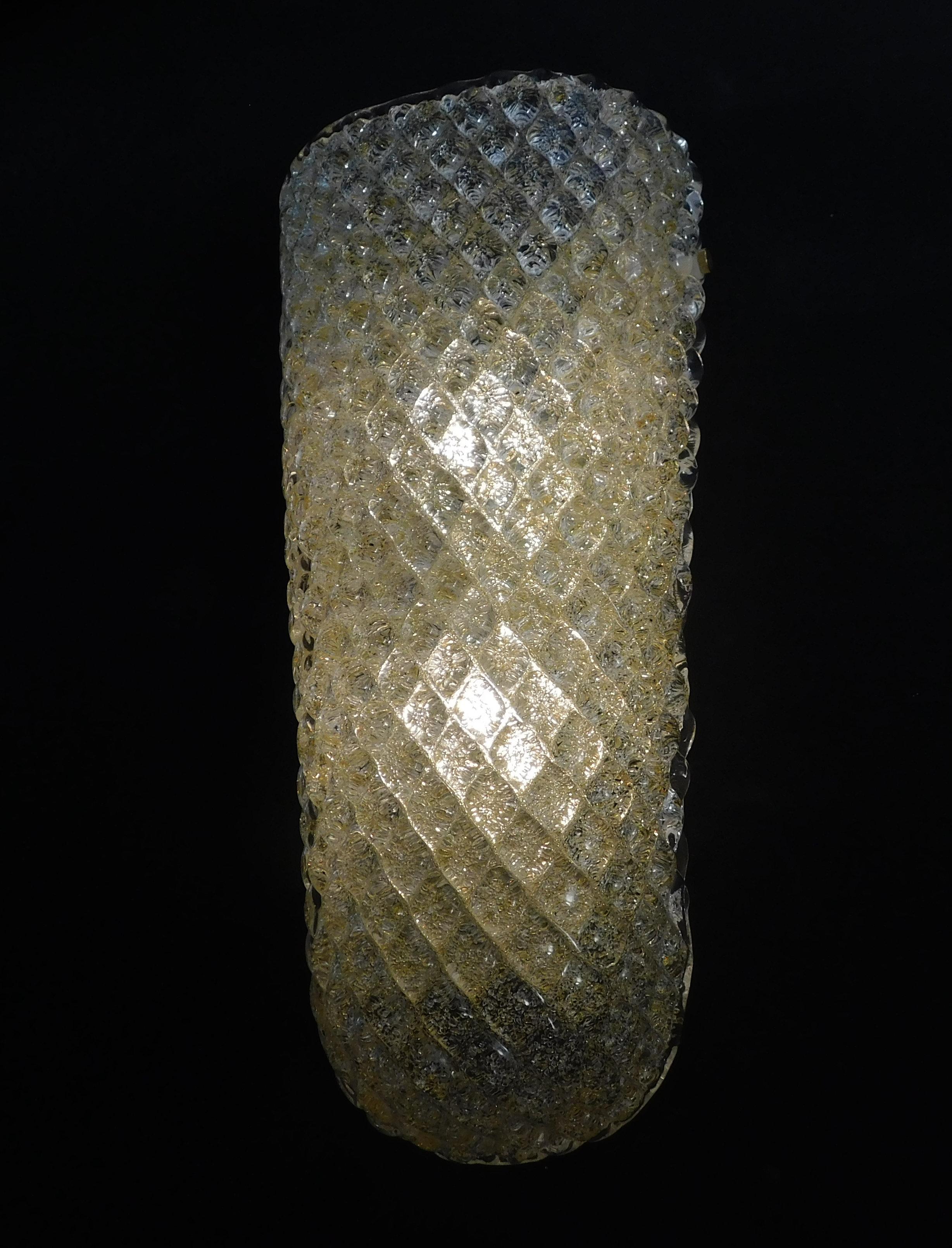 Diamante Amber Graniglia Sconce, 9 Available For Sale 1